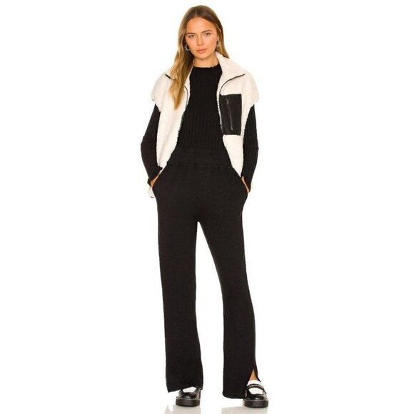 Nwt  Fresia Pant with black side split sweat pants size XS - Picture 1 of 12